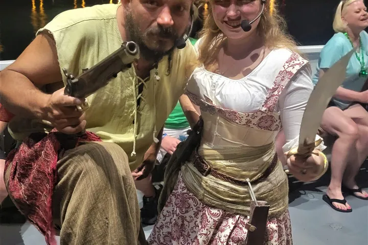 a couple of people that are talking to each other