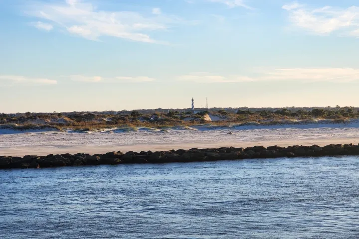 a large body of water